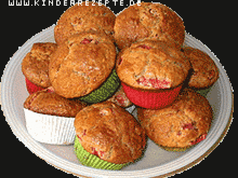 Erdbeermuffins