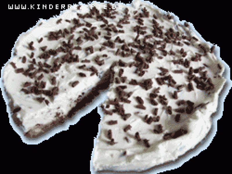 Stracciatella-Frischkäse-Torte