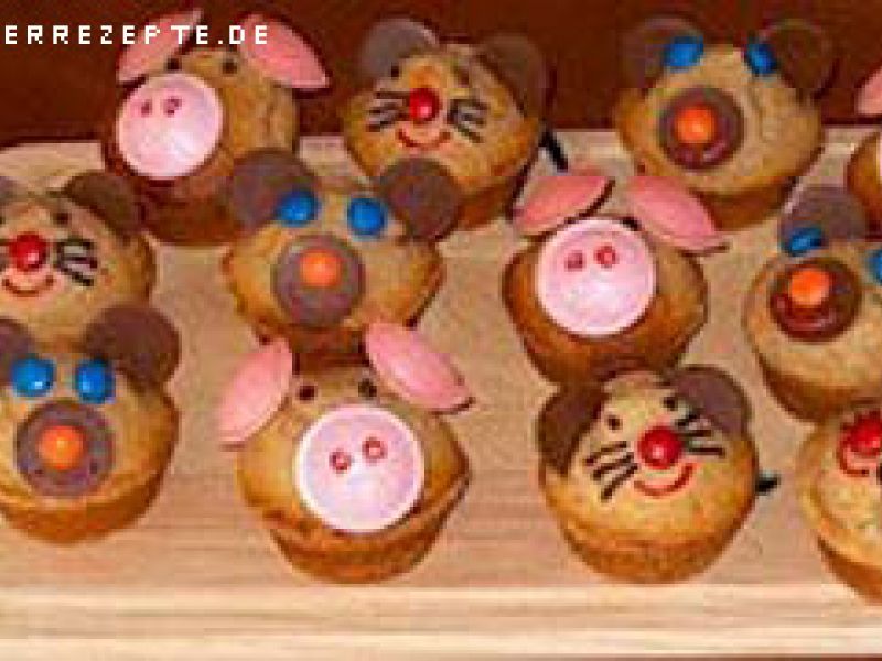Muffins-Tiere