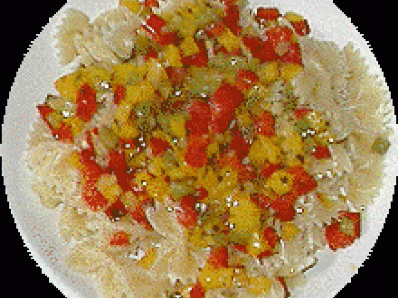 Paprika-Nudeln (vegetarisch)