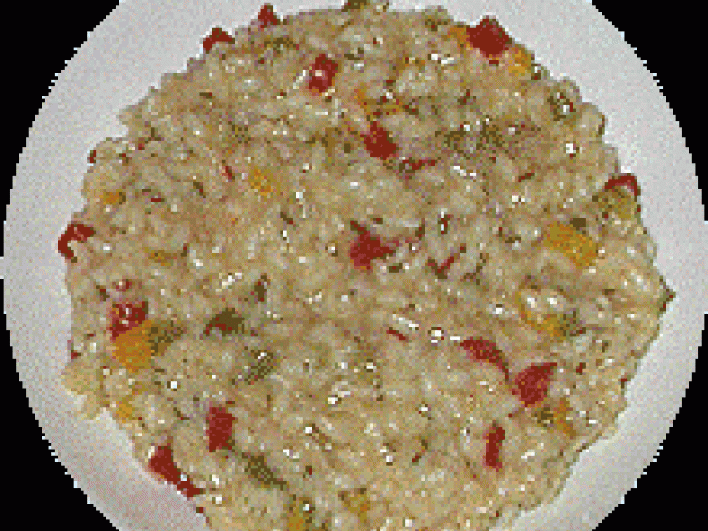 Bunter Paprika-Reis (vegetarisch)