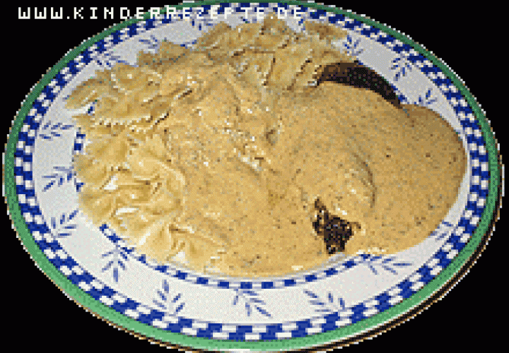 Putenschnitzel mit Kräuter-Frischkäsesosse