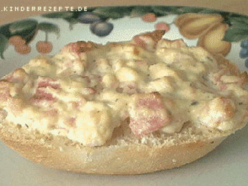 Schinkenbrötchen, schnell