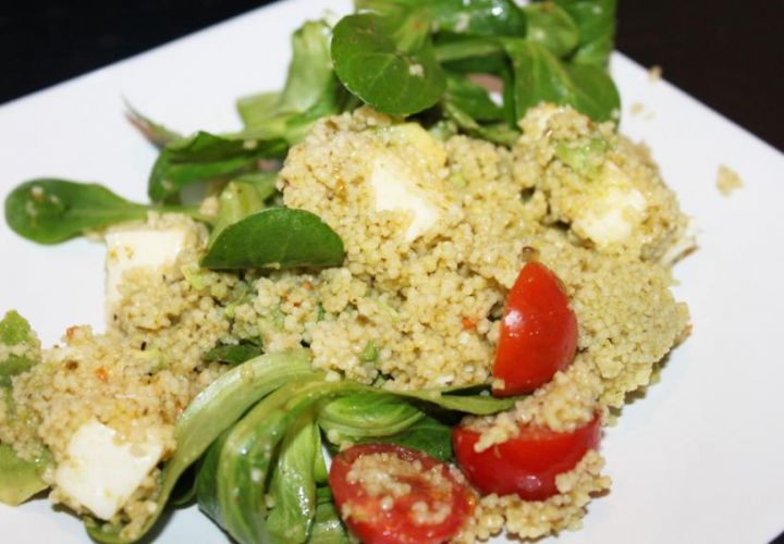 Couscous-Avocadosalat