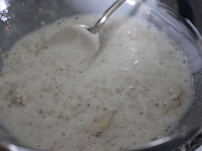 Morgenmüsli mit Banane