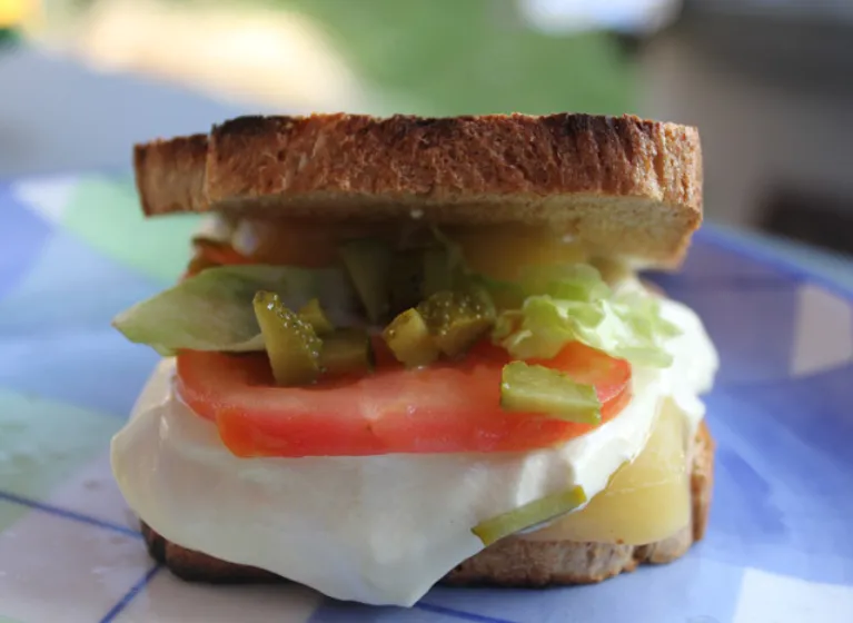 Toastsandwich mit Käse