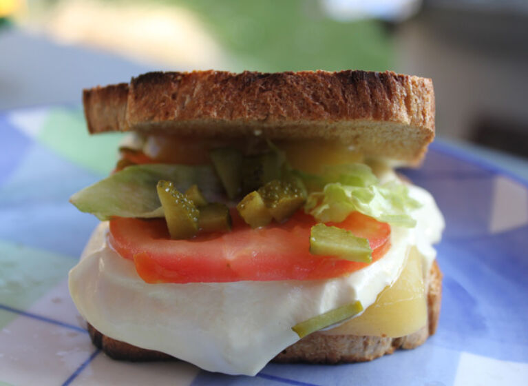 Toastsandwich mit Käse