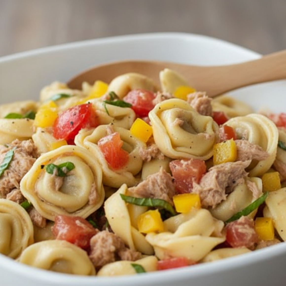 Tortellini-Thunfisch-Salat