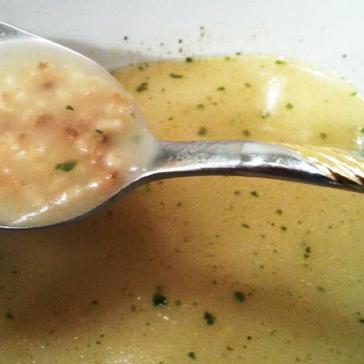 Haferflocken Suppe