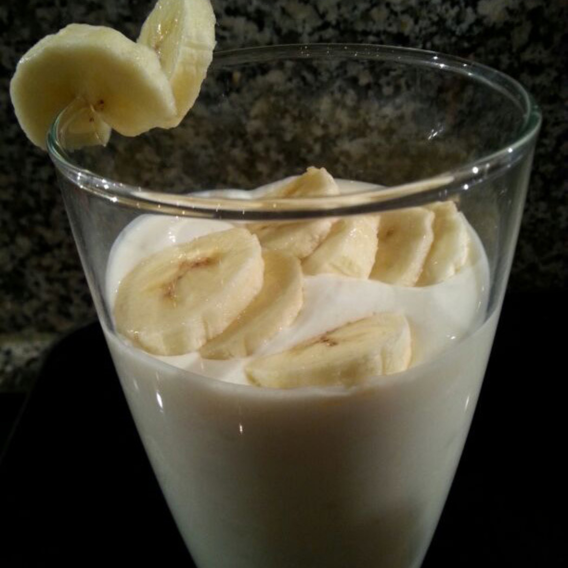 Bananen mit Quark