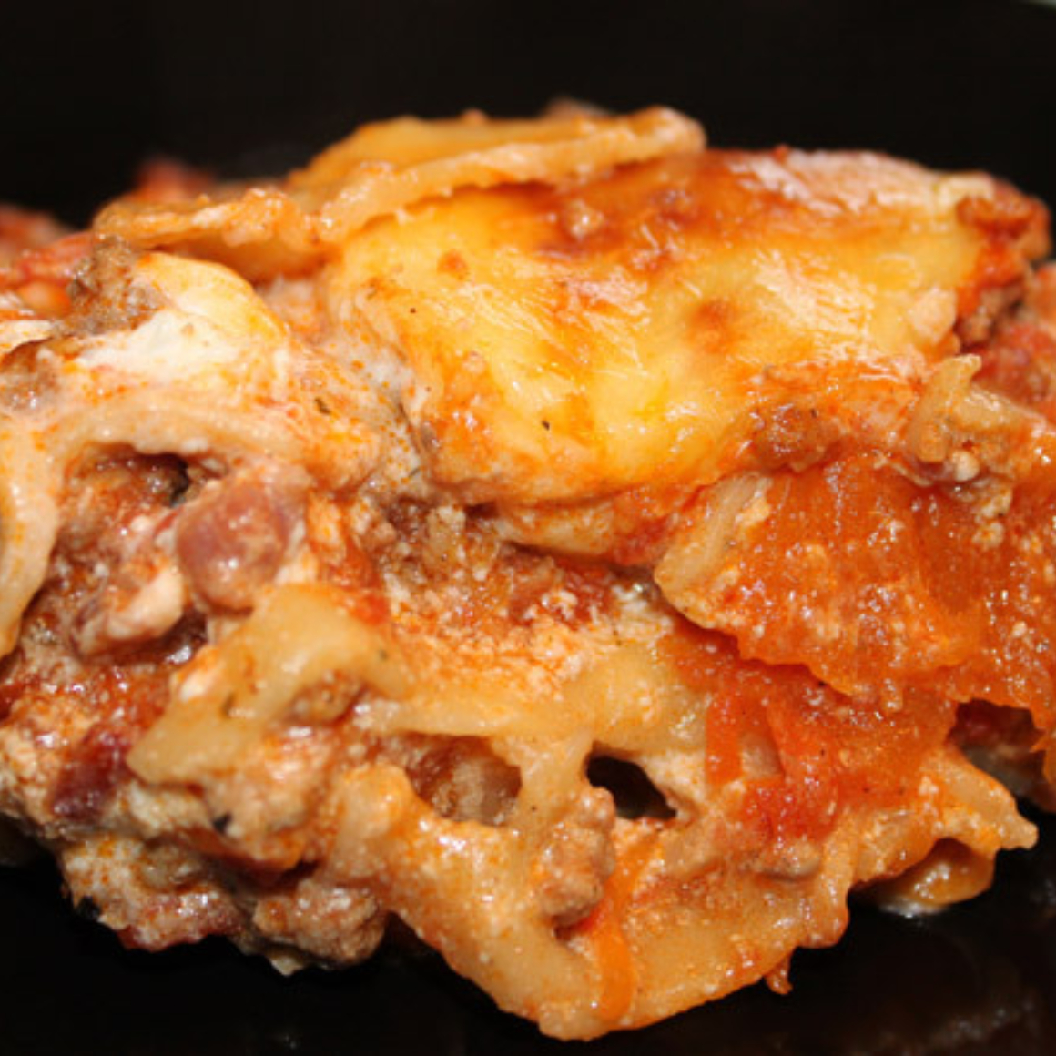 Lasagne mit Kürbis