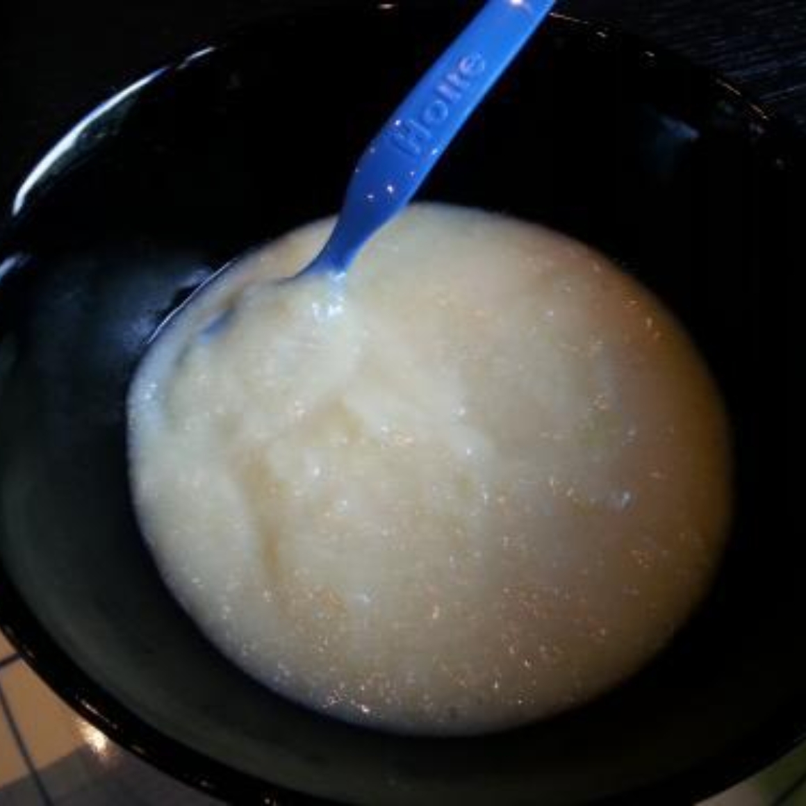 Kartoffelhirsebrei mit Fenchel