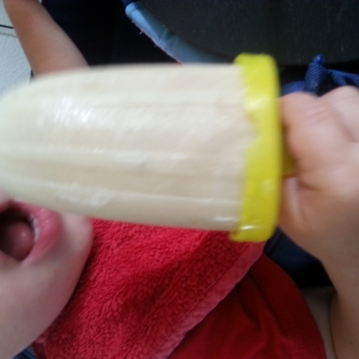 Eis mit Banane