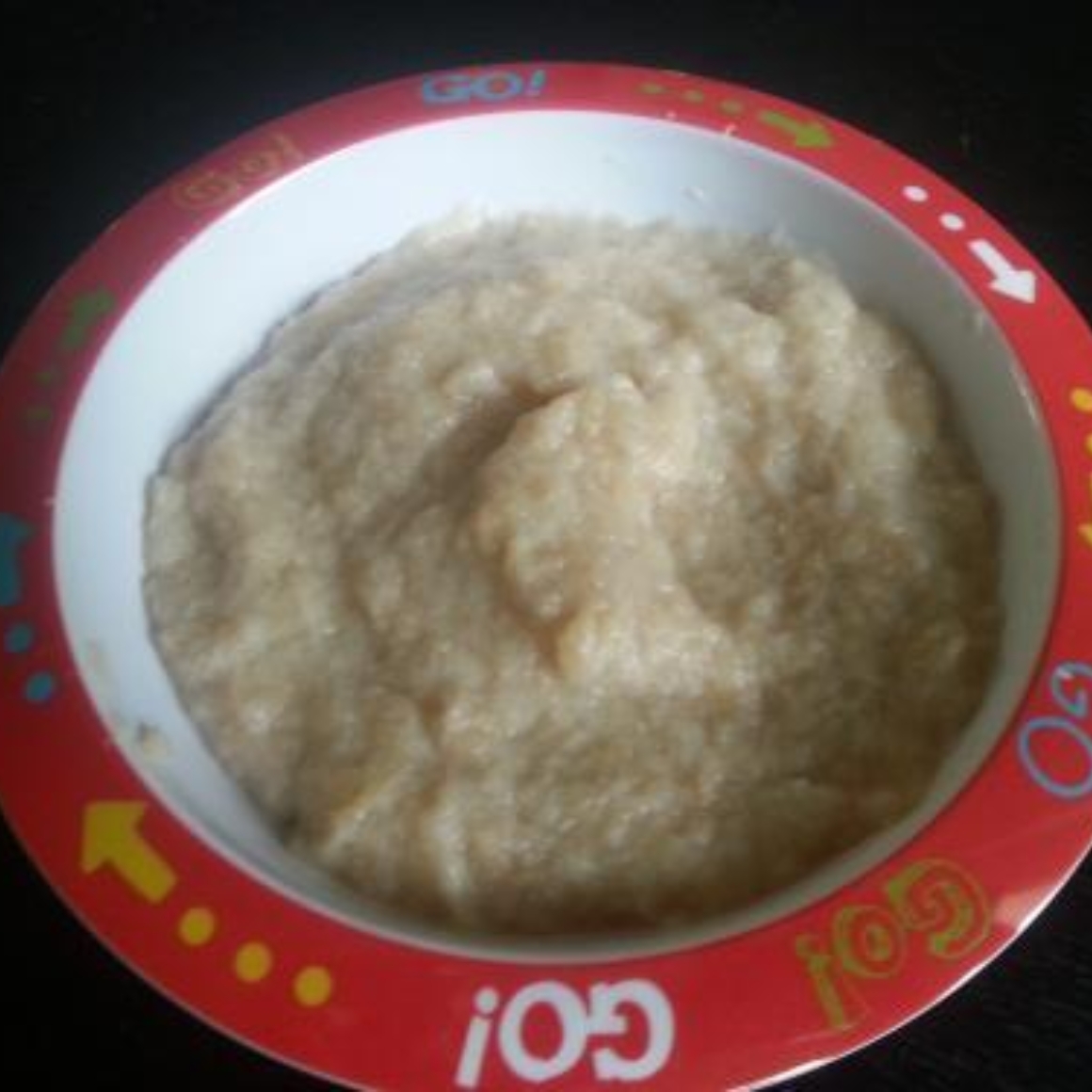 Haferbrei mit Birne