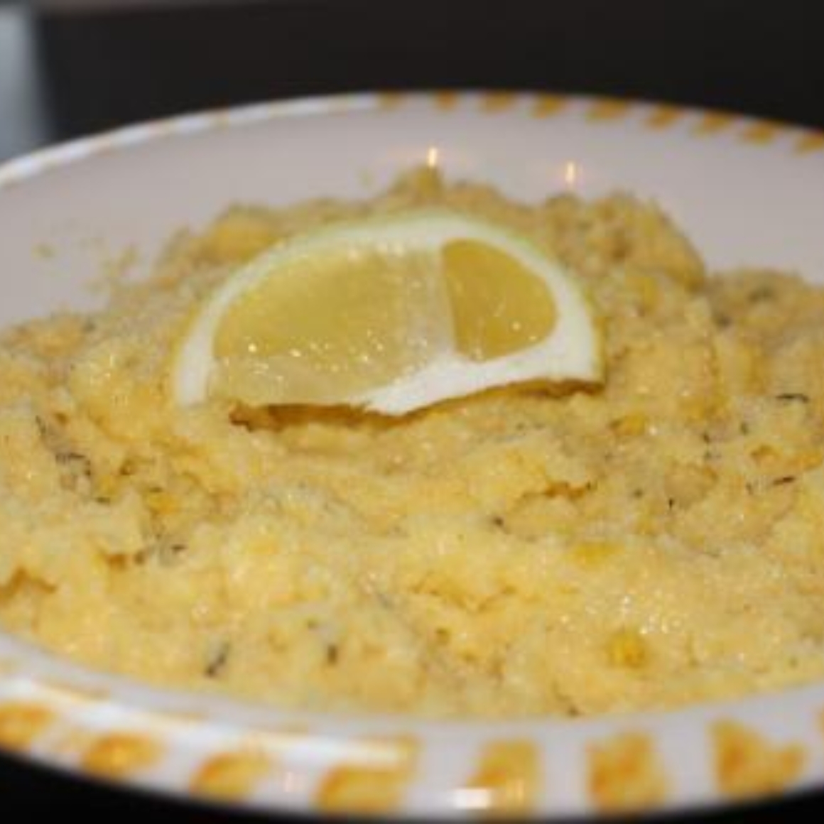 Zitronenpolenta