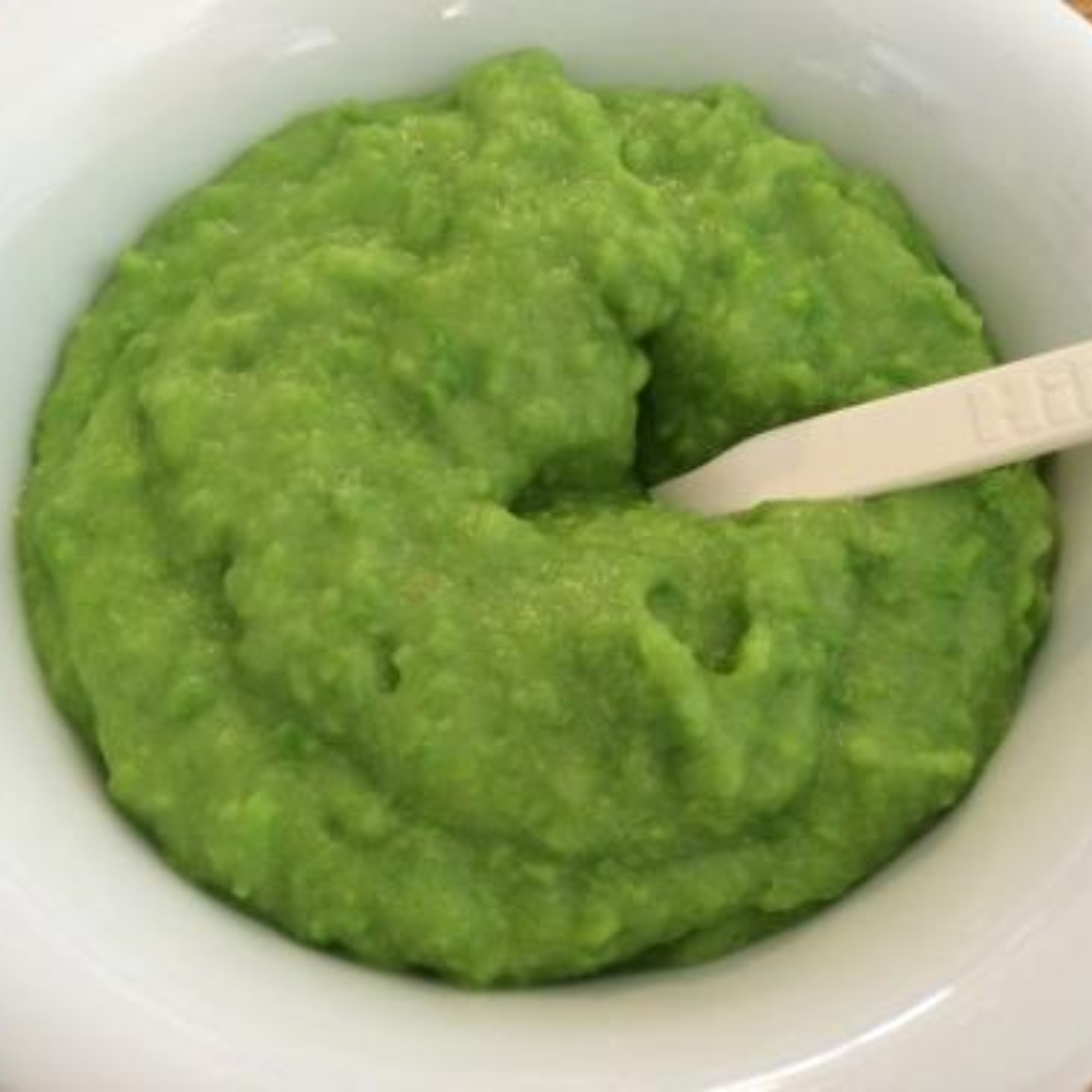 Erbsen-Kartoffel-Lauch-Brei