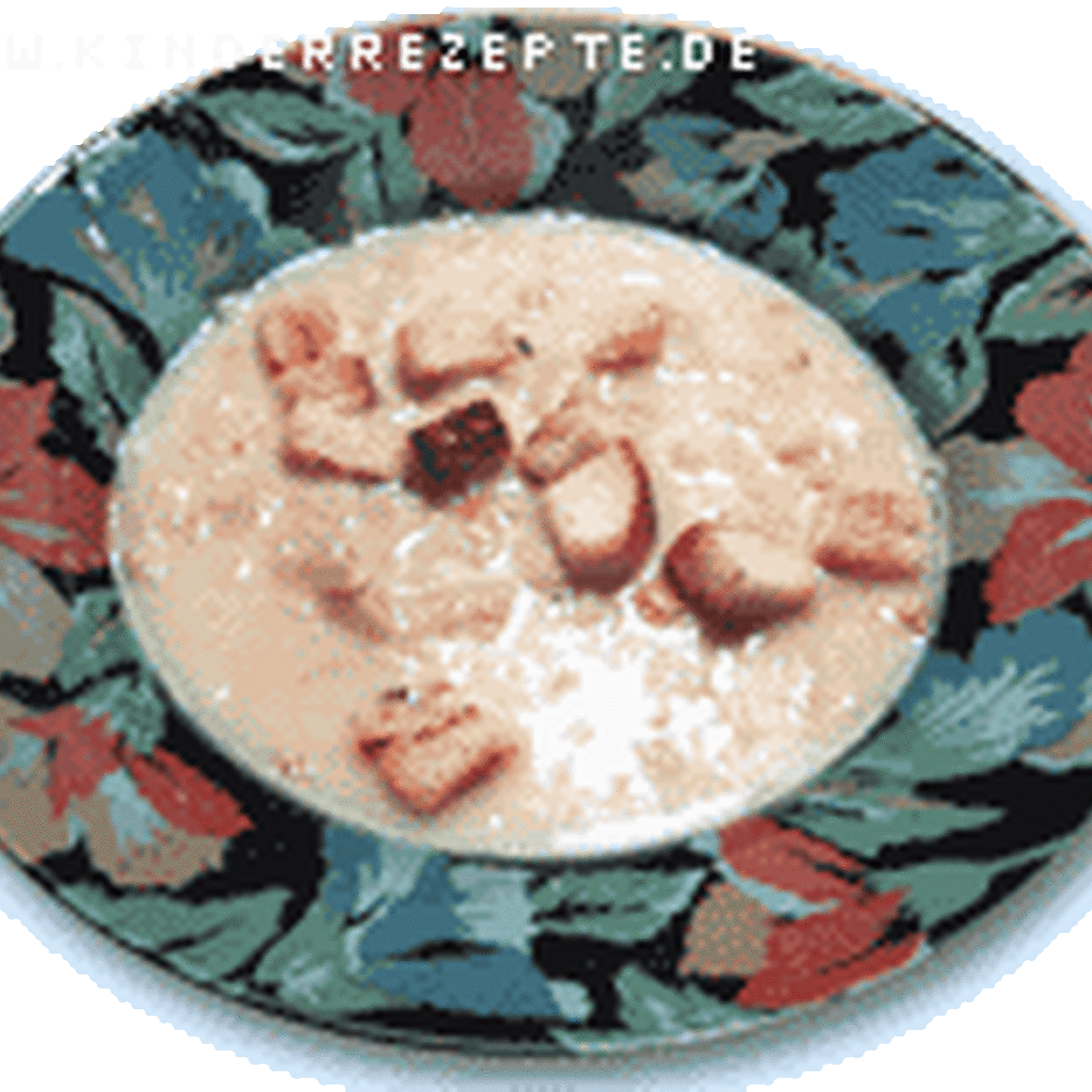 Lauchsuppe mit Croutons (auch vegetarisch möglich)
