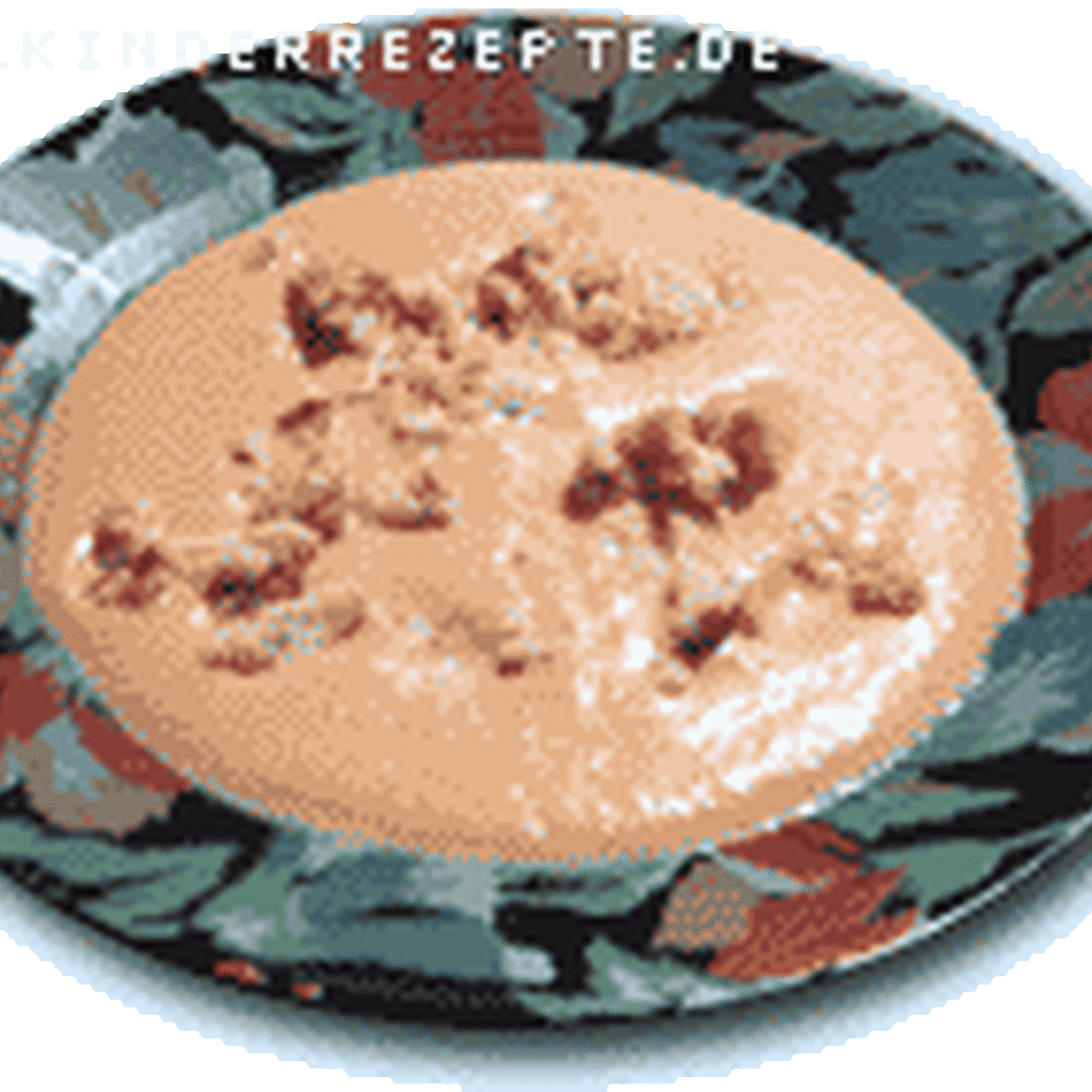 Möhrenrahmsuppe mit Käseklumpen (vegetarisch)
