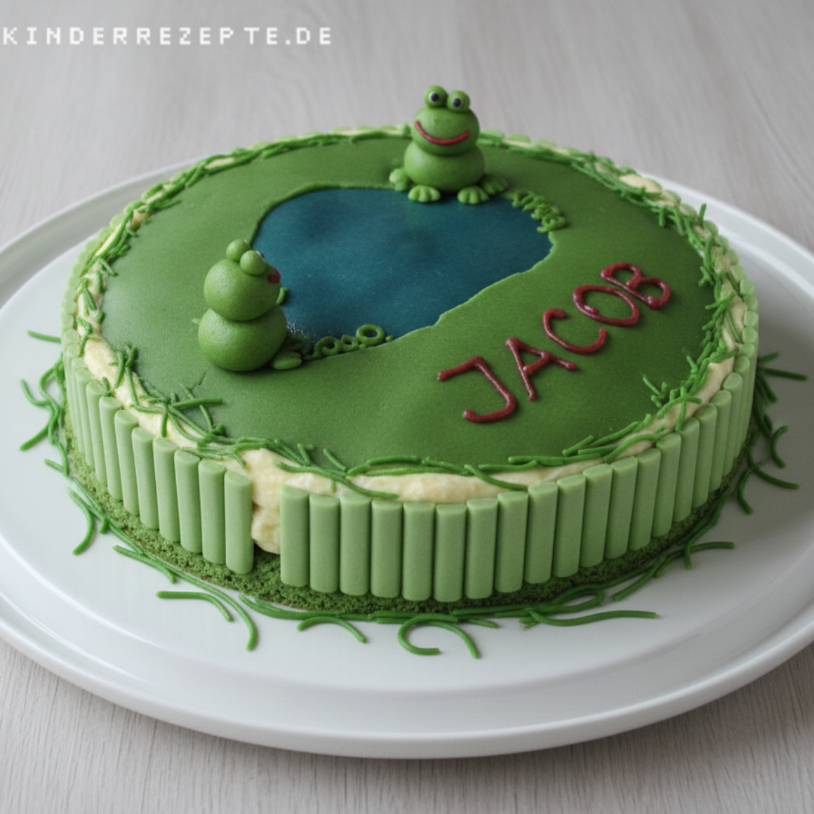 Froschteich-Torte