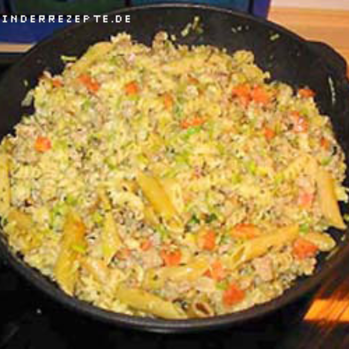 Hackfleisch-Nudel-Pfanne