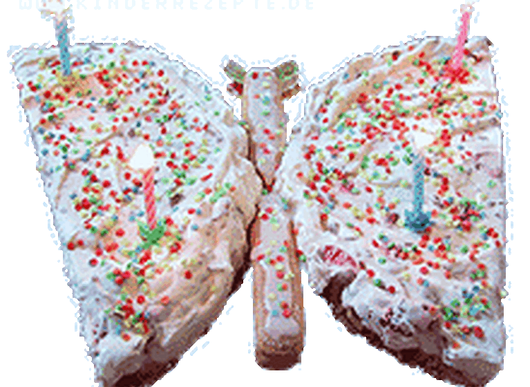 Schmetterling-Kuchen