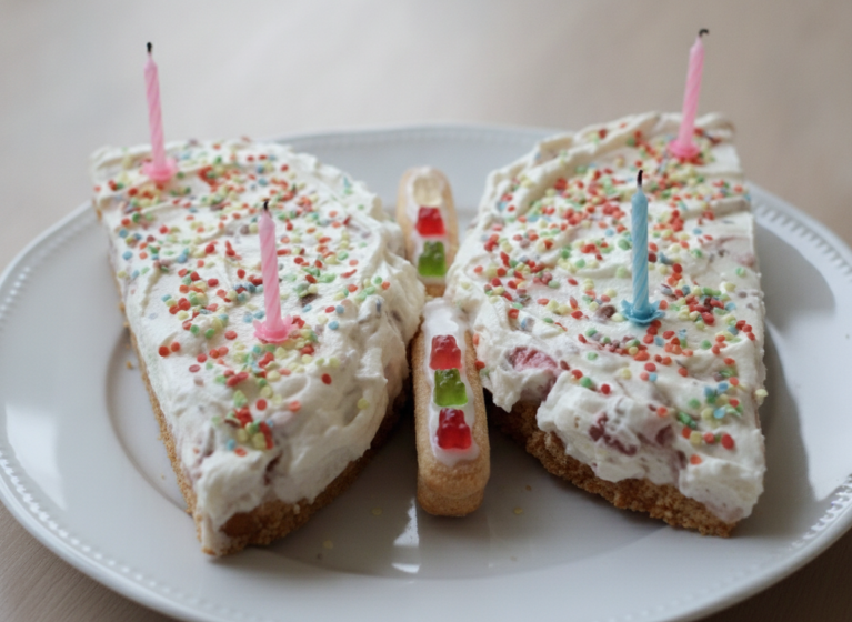 Schmetterling-Kuchen