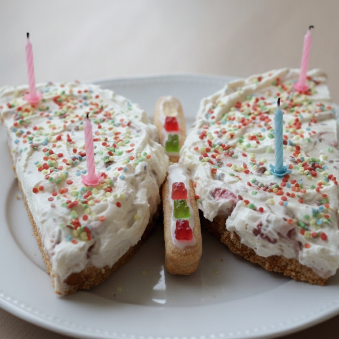 Schmetterling-Kuchen