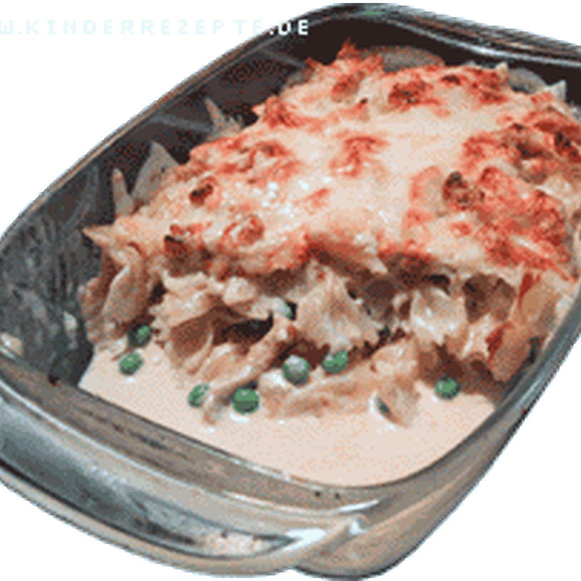 Nudelauflauf mit Schnitzelfleisch