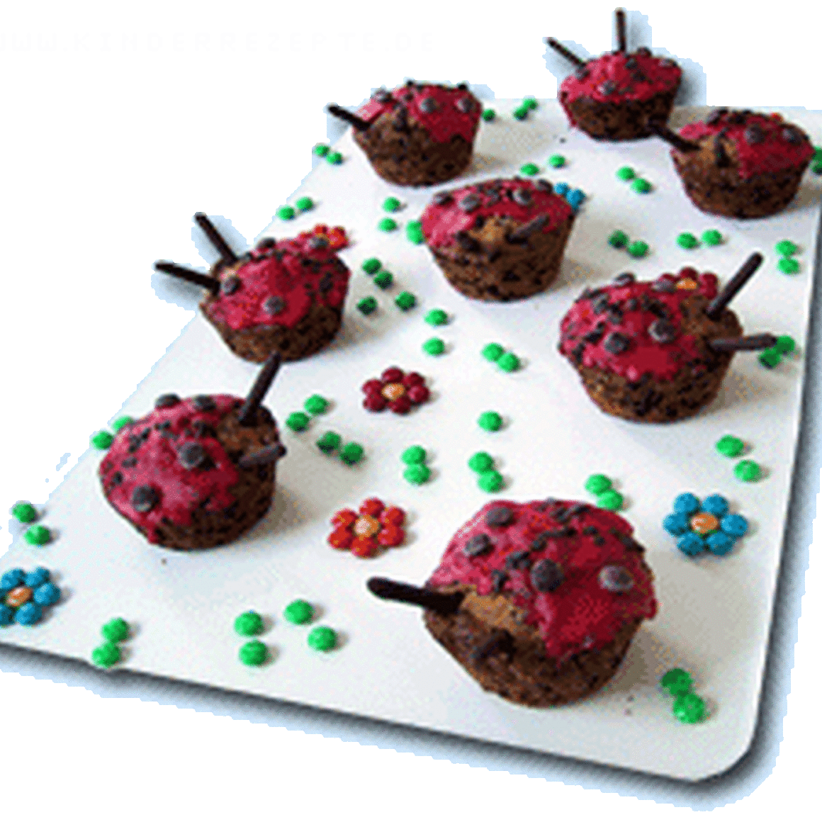 Marienkäfer-Muffins