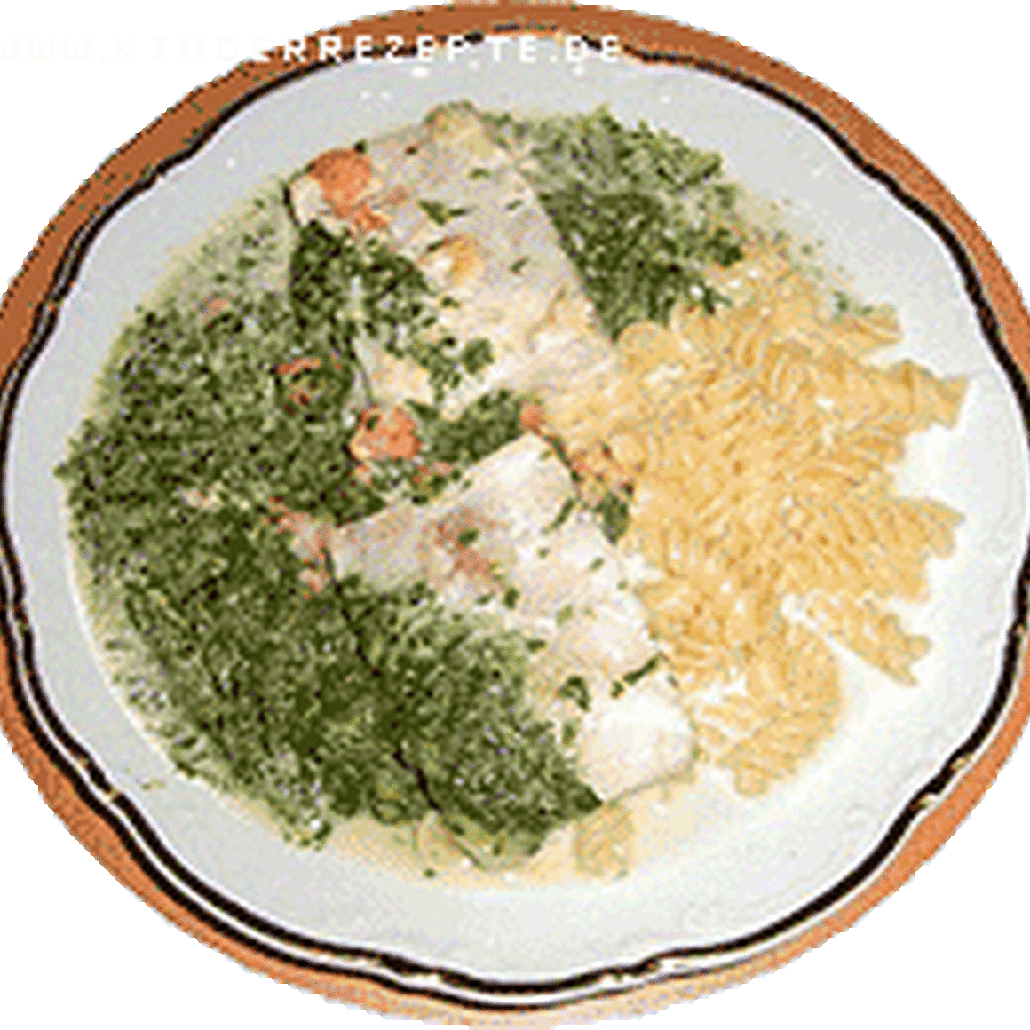 Lachs mit Spinat