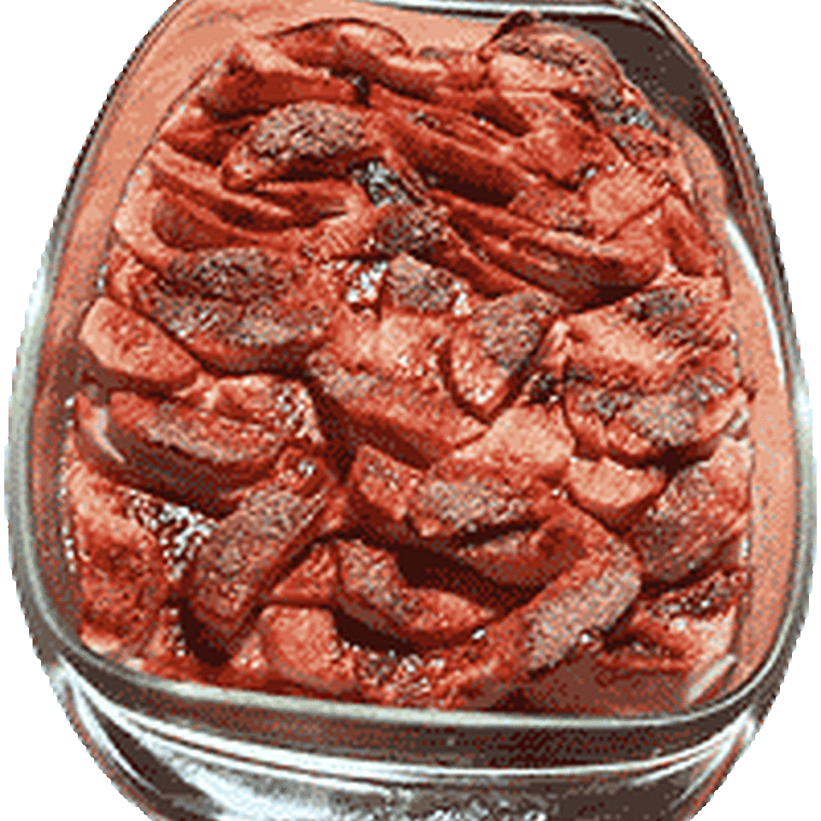 Pudding-Zwieback-Auflauf mit Obst (fettarm)