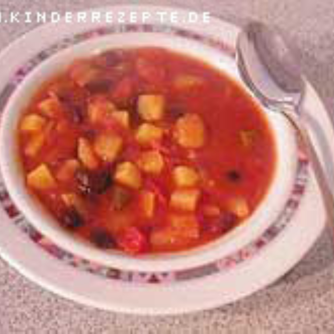 Mexikanische rote Bohnensuppe (vegetarisch)