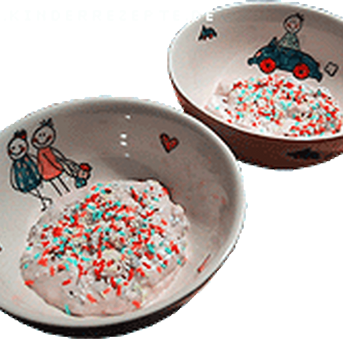 Bananen-Himbeer-Quark