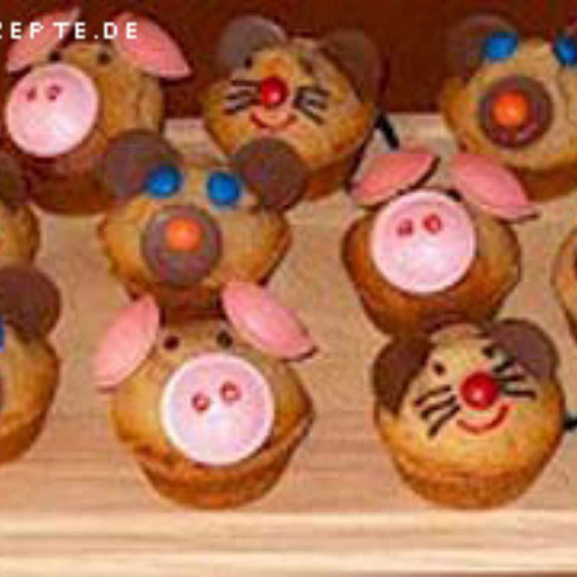 Muffins-Tiere