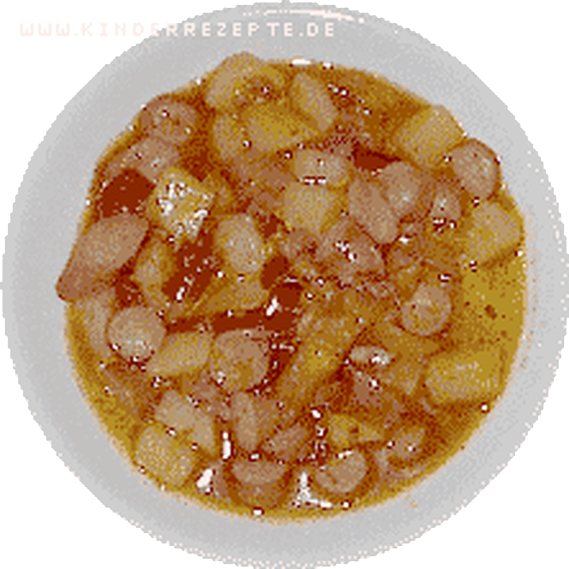 Kartoffelgulasch mit Würstchen