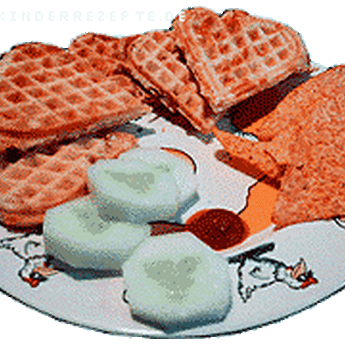 Herzhafte Waffeln