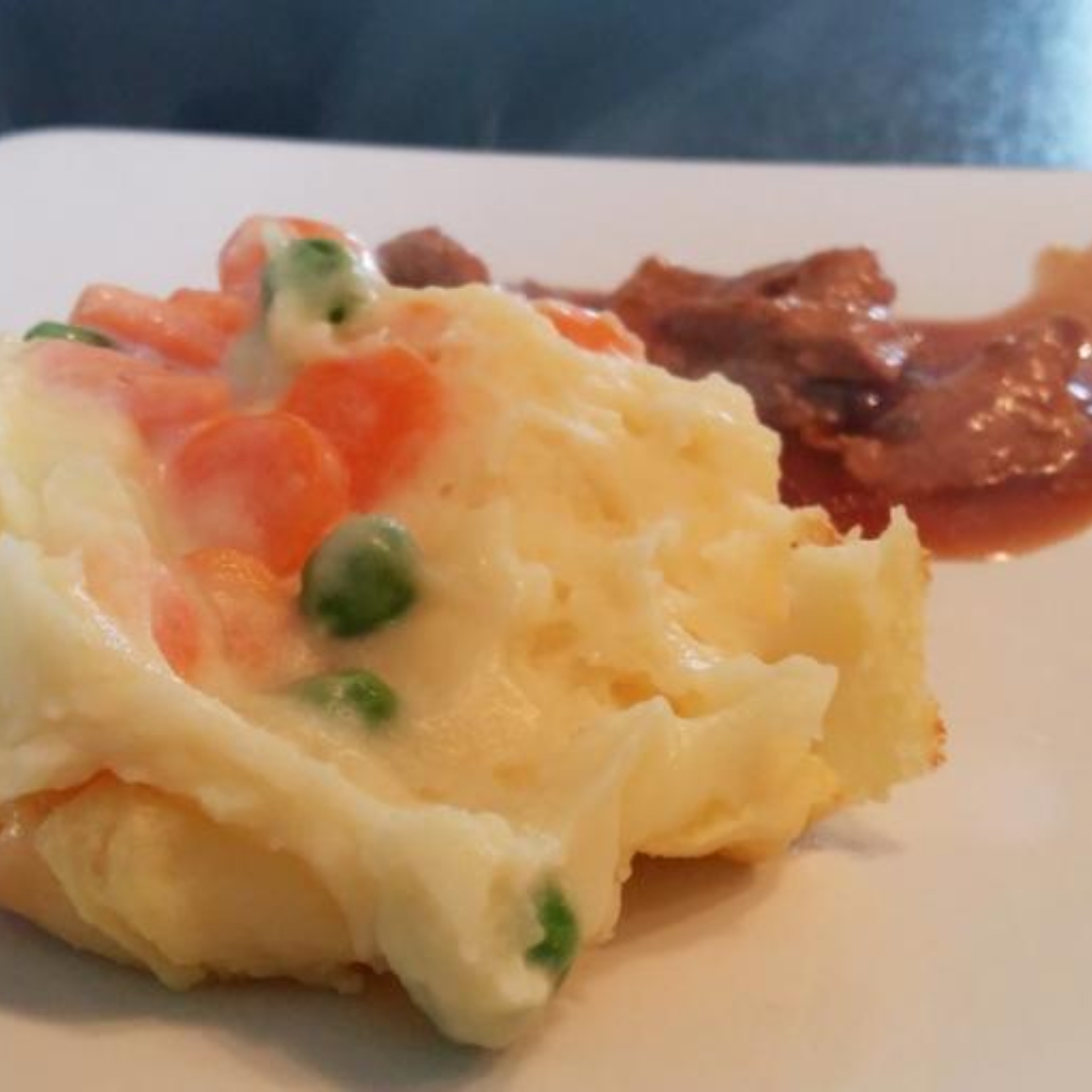 Kartoffelpüreeauflauf