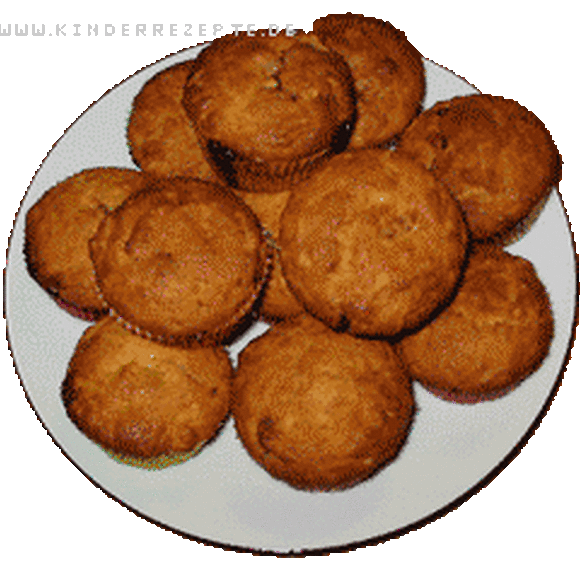 Muffins mit Himbeer-Marzipanfüllung