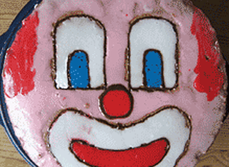 Clown-Torte