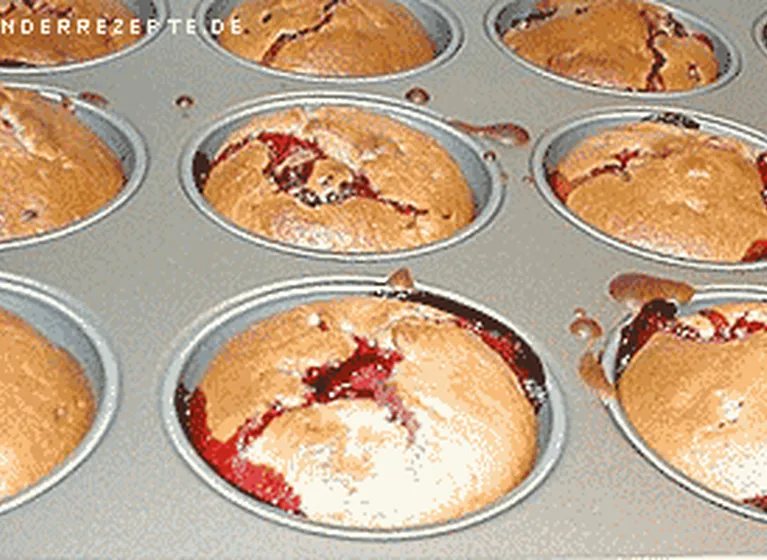Brombeer-Muffins