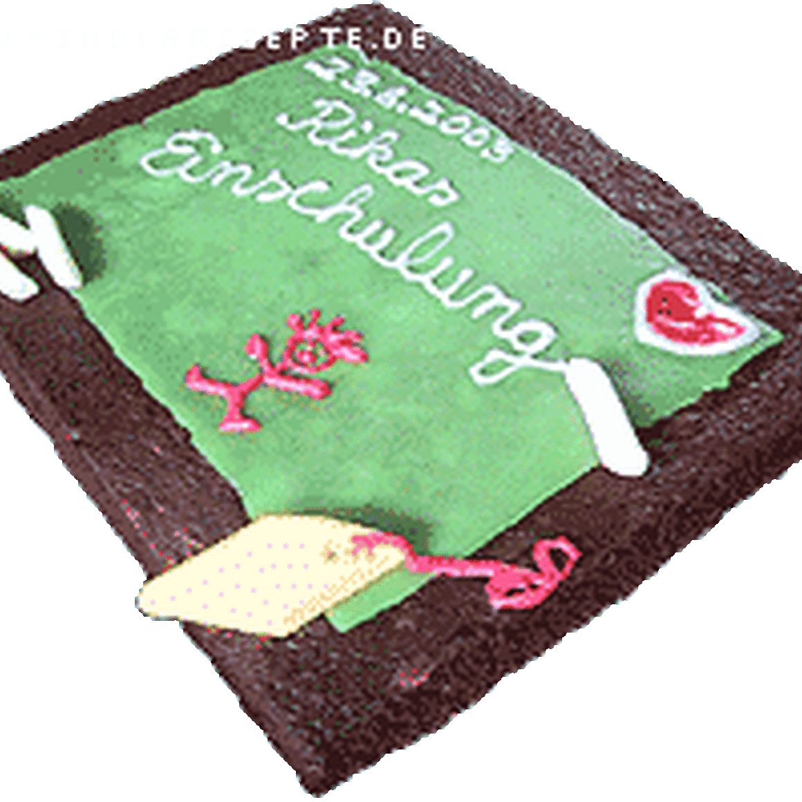 Einschulungskuchen-Kuchen (Schultafel)