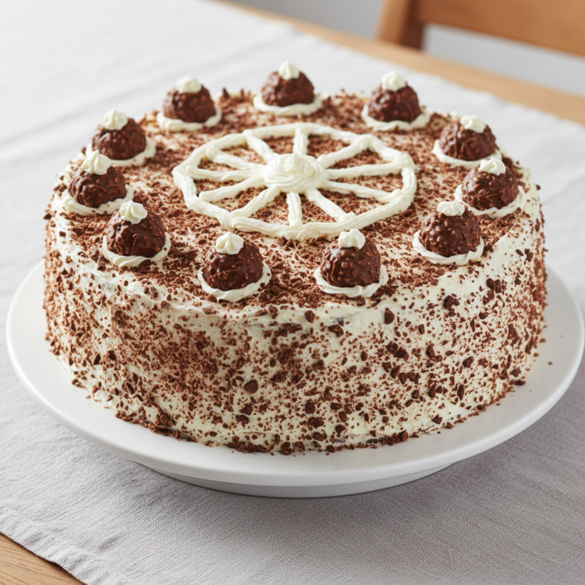 Ferrero-Rocher-Torte (ohne Backen)