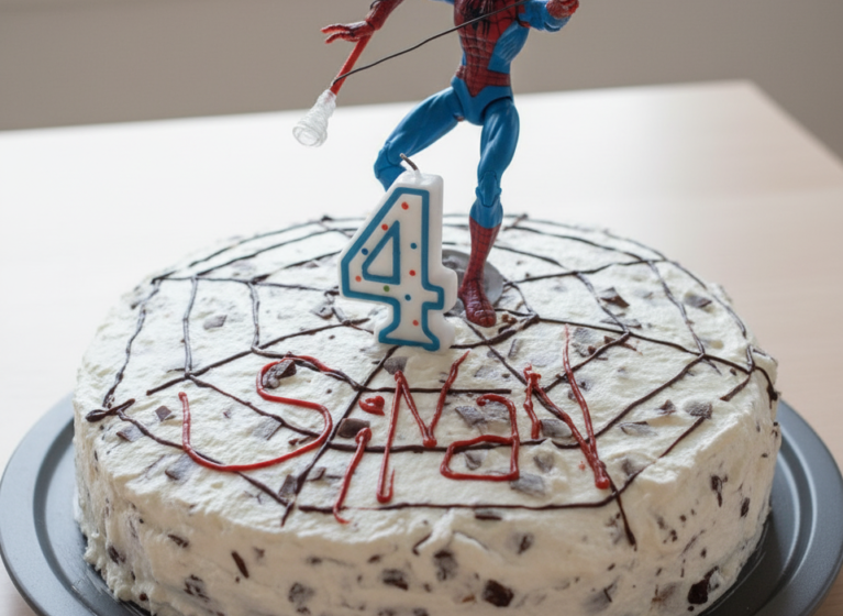 Spinnenmann-Torte