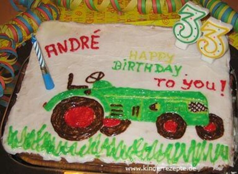 Traktor Kuchen