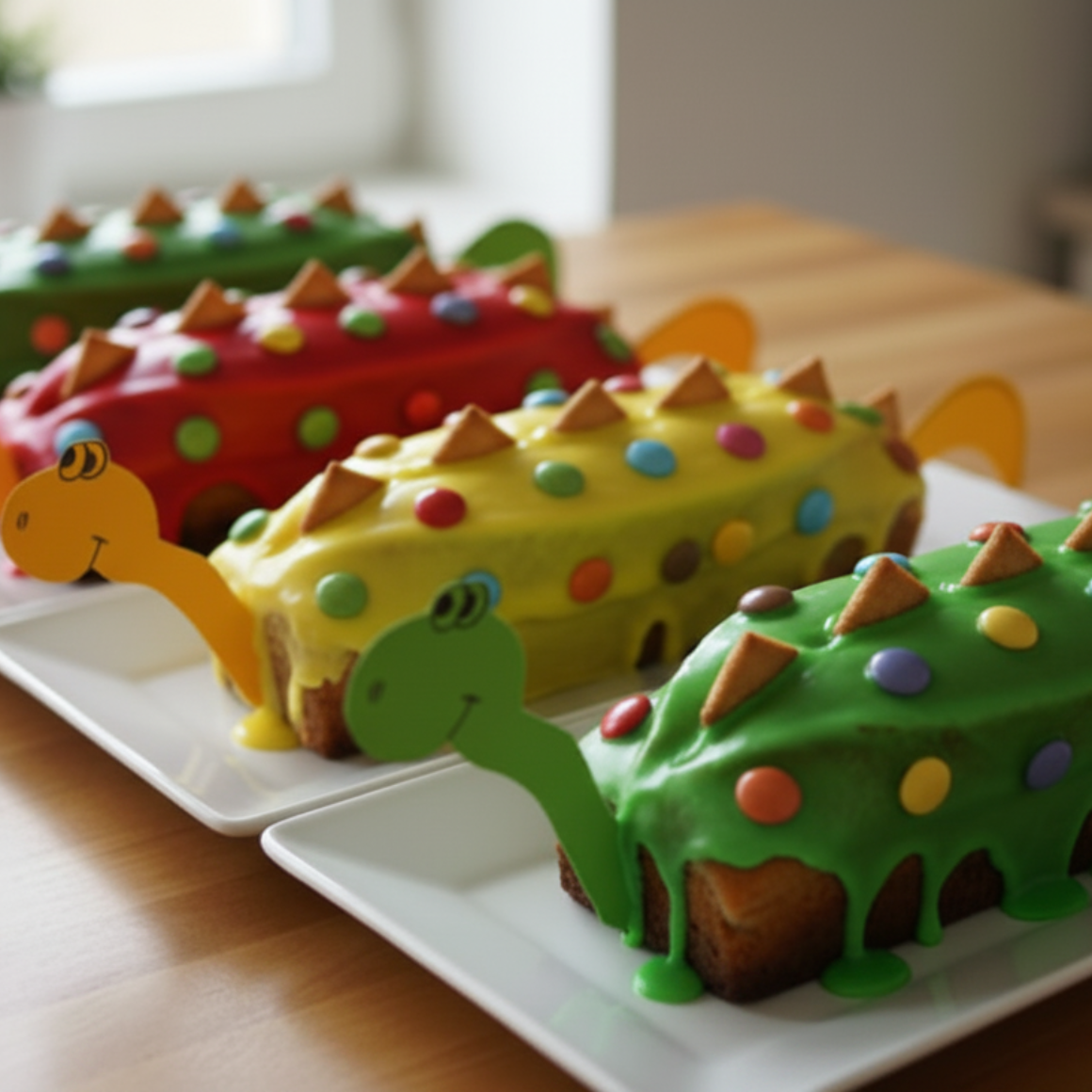 Schneller Dinosaurierkuchen