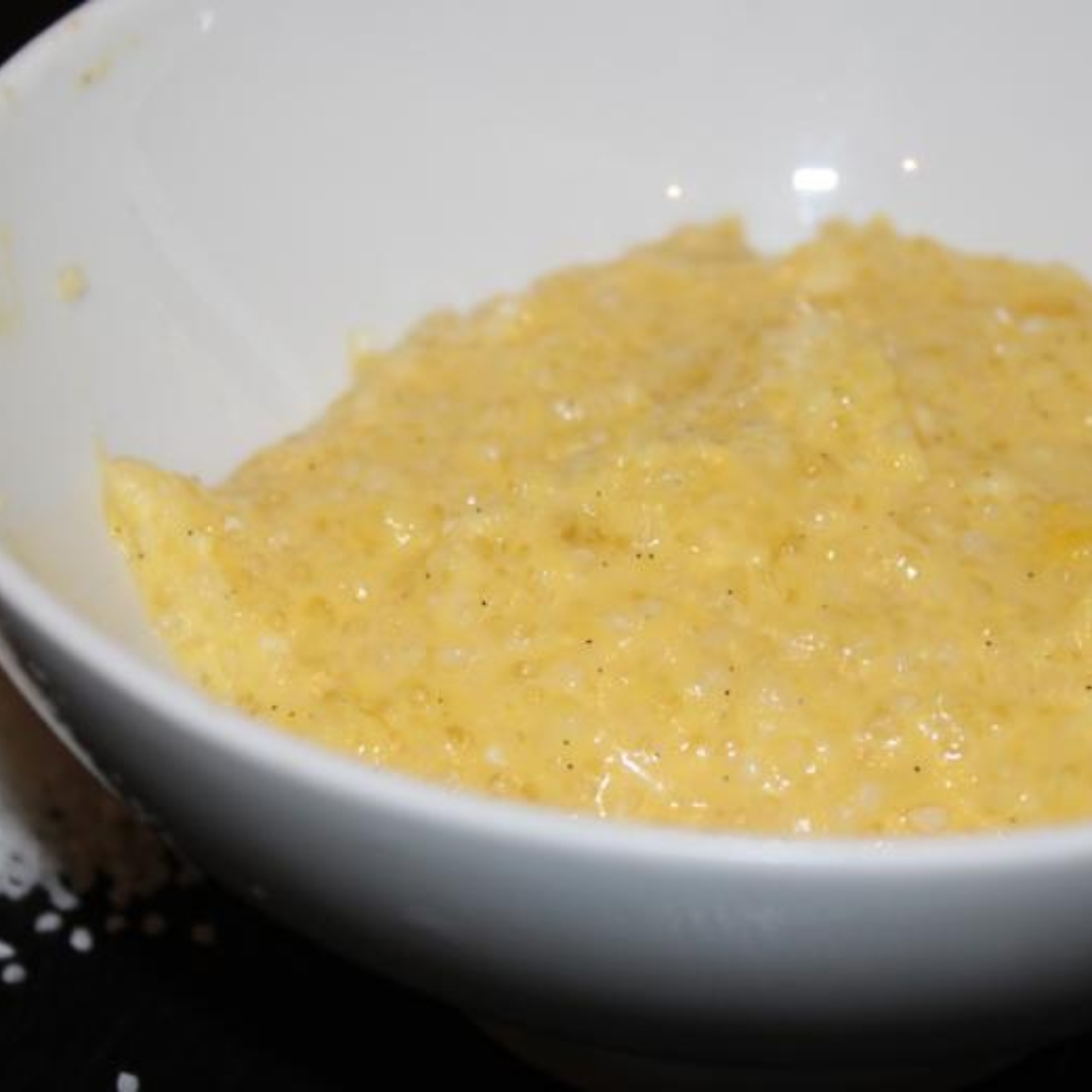 Vanillepudding aus Tapioka