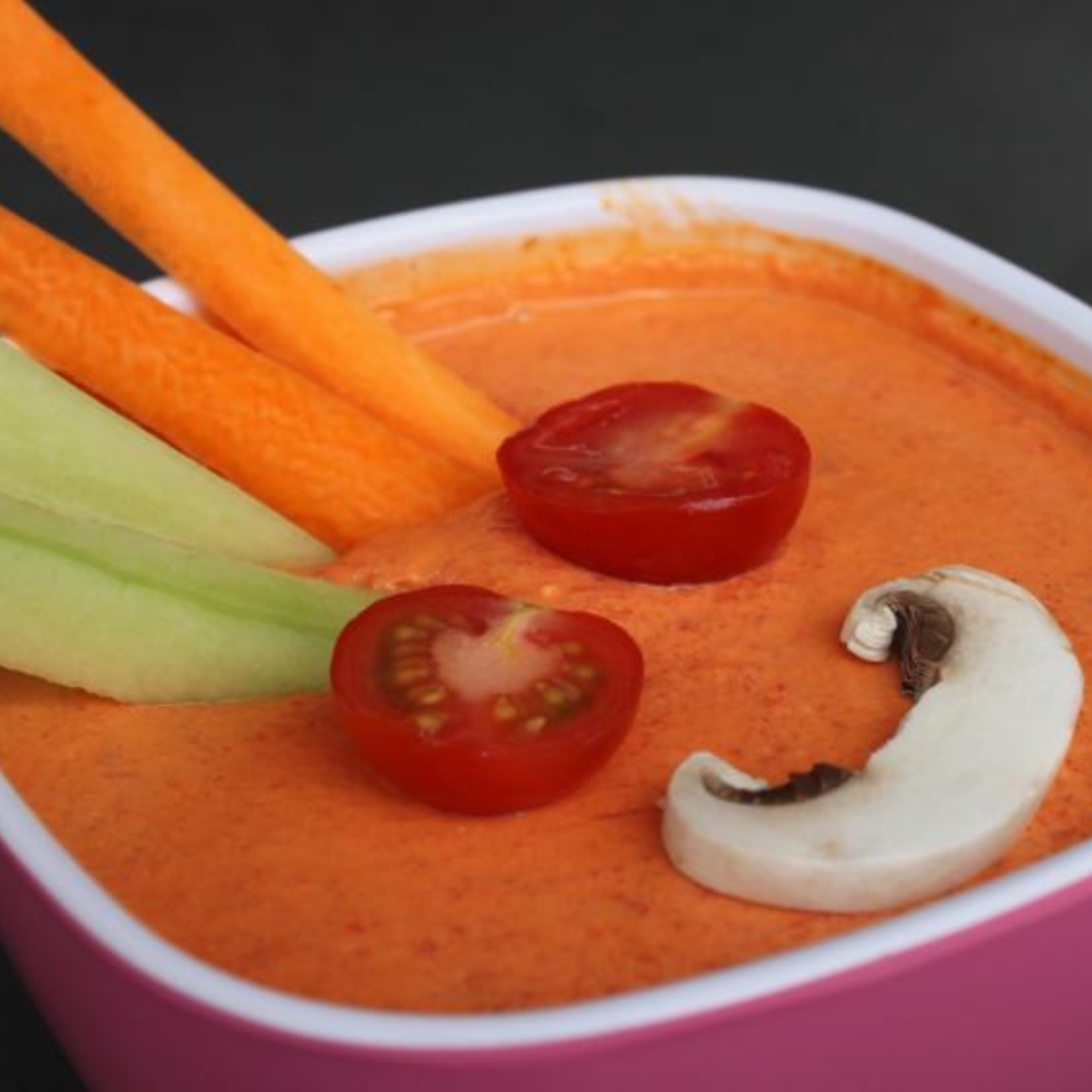Paprika-Frischkäse-Dip