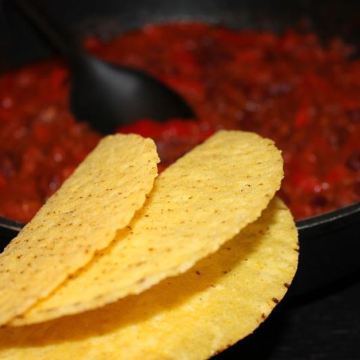 Tacos mit Bolognese-Sauce