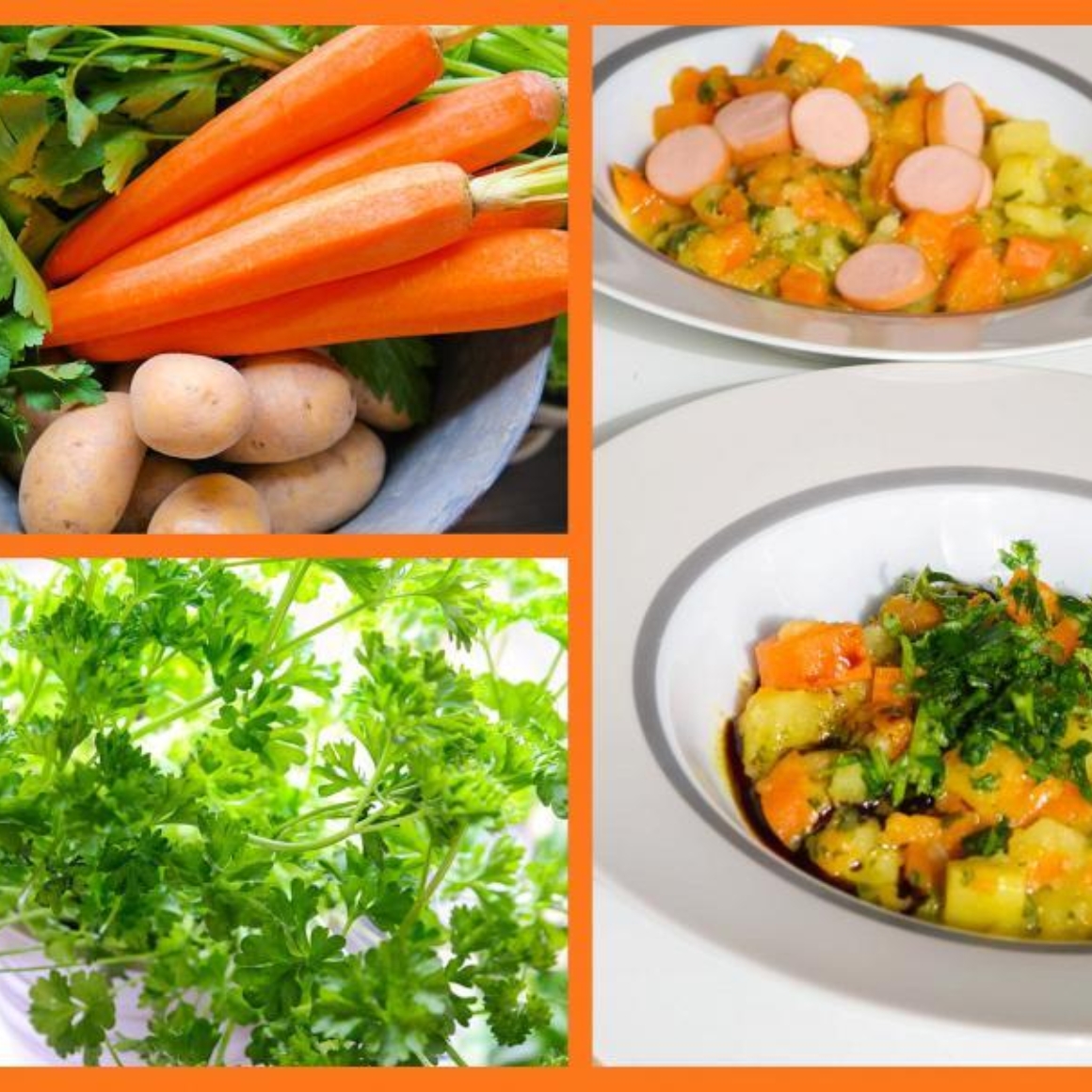 Hausgemachte Kartoffelsuppe