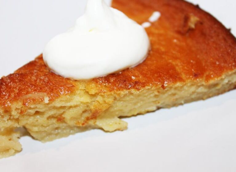 Pfirsichkuchen
